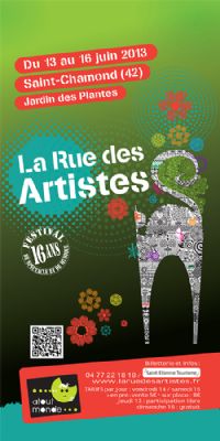Festival La rue des artistes. Du 13 au 16 juin 2014 à saint-chamond. Loire. 